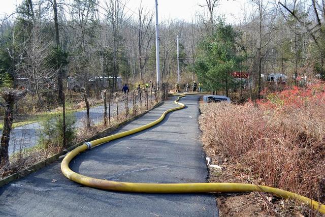 Garage Fire - Hauck Rd. - 11/21/2013